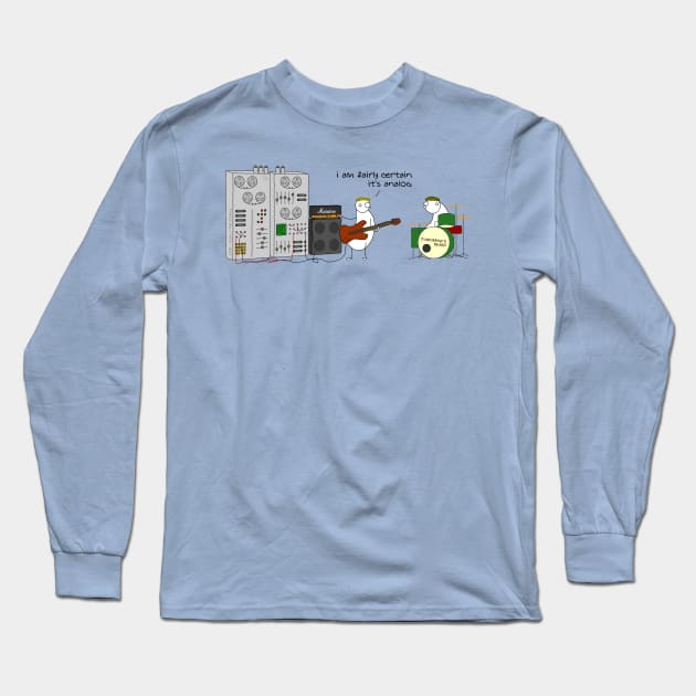 Pure Indie Analog Guitar Tone From Then Long Sleeve T-Shirt by RyanJGillComics